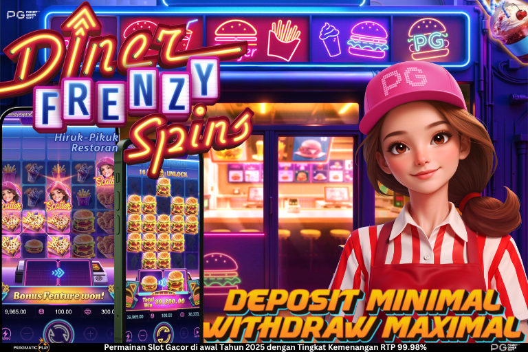 Dinner Frenzy Spins: Bertema Kuliner Penuh Aksi dan Fitur Menggoda