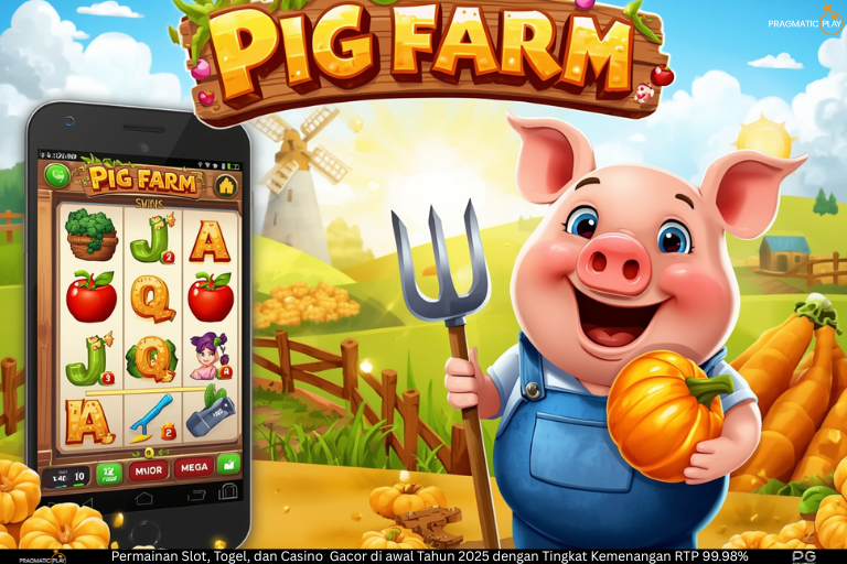 Pig Farms : Slot Online Bertema Peternakan Babi Menguntungkan